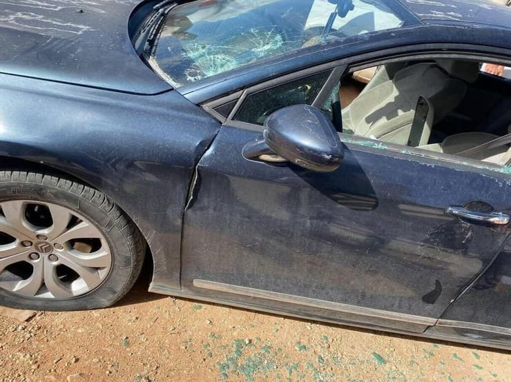 רכבים שהושחתו לכאורה על-ידי חיילים. בצה"ל בודקים את האירוע חיילים השחיתו רכבים של פלסטינים בכפר קוסרא