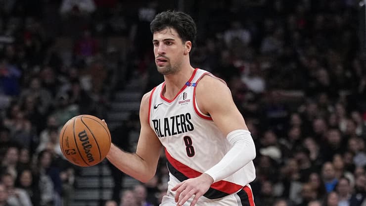 ממשיך לספק תצוגות ענק. דני אבדיה (John E. Sokolowski/Reuters) שחקן פורטלנד טרייל בלייזרס דני אבדיה