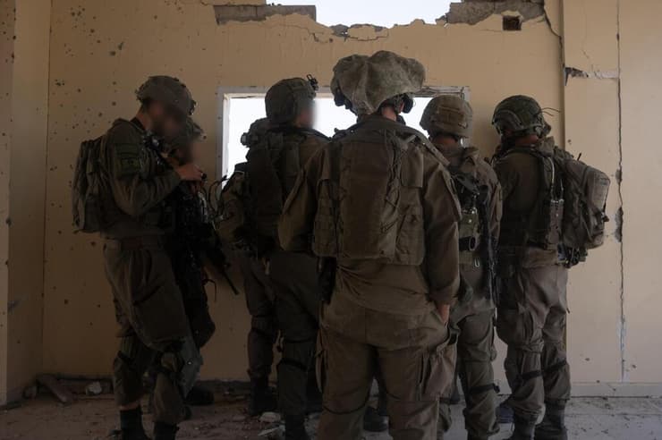 צילום: דובר צה"ל תיעוד מפעילות כוחות אוגדה 36 במסדרון מורג ברצועת עזה