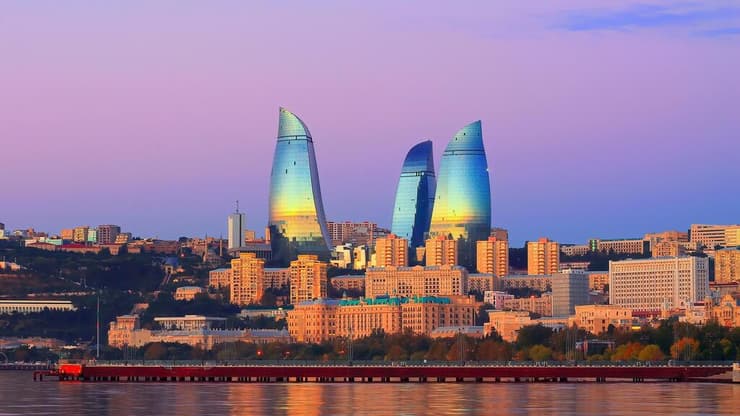 באקו אזרבייג'ן אילוסטרציה ארכיון