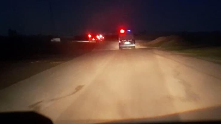 צילום של אחד הפרמדיקים שנהרג ברפיח, שבו נראים אותות חירום - בניגוד לגרסת צה"ל