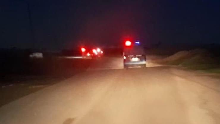 צילום של אחד הפרמדיקים שנהרג ברפיח, שבו נראים אותות חירום - בניגוד לגרסת צה"ל