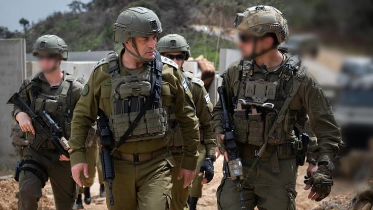 הרמטכ״ל בהערכת מצב בגבול לבנון