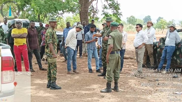 חיילים מצבא ניגריה, אחרי חטיפה וחילוץ של אזרח ישראלי במדינה