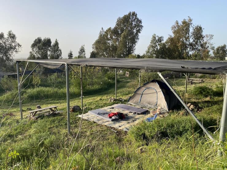 קמפינג בחוות נטורה