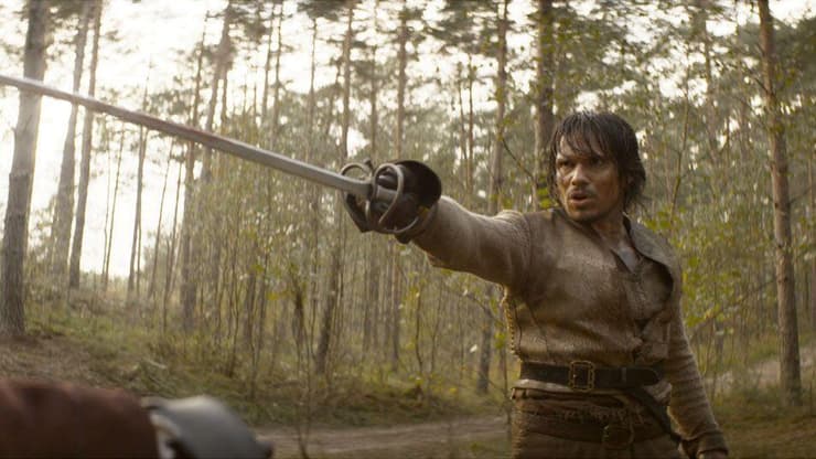 מתוך "שלושת המוסקטרים: ד'ארטניאן" (צילום: באדיבות עדן סינמה) מתוך "שלושת המוסקטרים: דארטניאן"