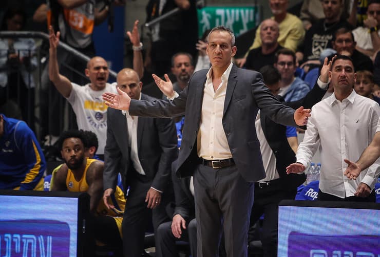 "מקווה שהפעם נלמד את הלקח". קטש (צילום: עוז מועלם) מכבי ת"א עודד קטש הפועל ירושלים