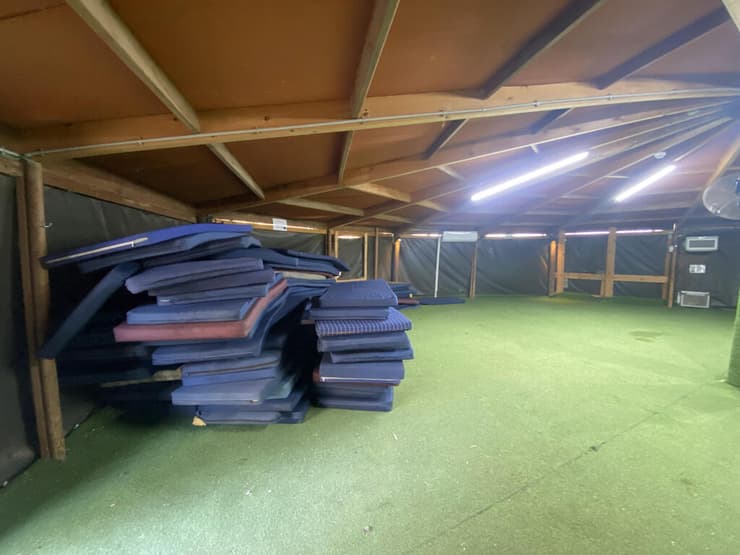 מתחם הקמפינג המשותף בכפר המטיילים קשת יהונתן