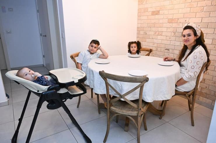 משפחת בנימין תחגוג את חג הפסח בלי אבא שבמילואים