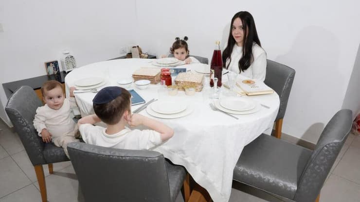 משפחת קשתן תחגוג את חג הפסח בלי אבא שבמילואים