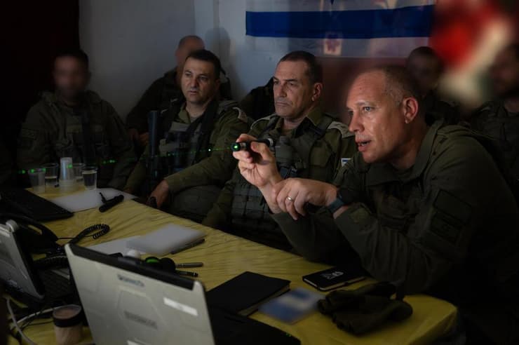 הרמטכ״ל רב-אלוף אייל זמיר בהערכת מצב וסיור שטח במרחב ציר מורג שברצועת עזה