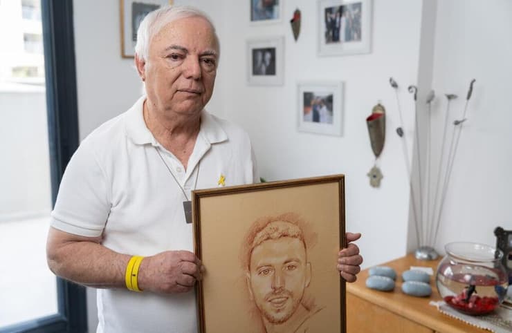 דוד בוחבוט, אביו של אלקנה בוחבוט (צילום: שלו שלום) דוד בוחבוט, אביו של אלקנה בוחבוט