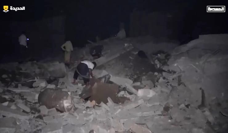 פצועים ב חודיידה תימן ערוץ טלוויזיה של החות'ים