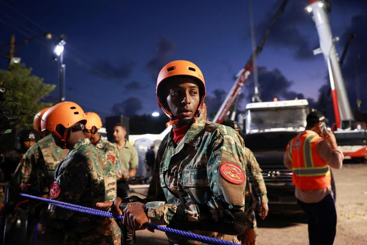  הרפובליקה הדומיניקנית קריסת גג מועדון לילה ג'ט סט סנטו דומינגו