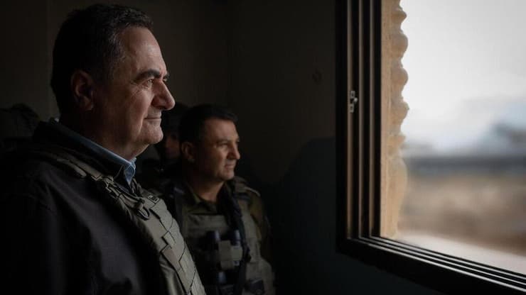 כ"ץ בציר מורג. "משאירים את עזה קטנה ומבודדת יותר" (צילום: אלעד מלכה, משרד הביטחון) שר הביטחון ישראל כ"ץ ביקר בציר מורג בעזה