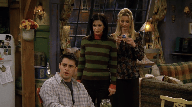 לא כולם שווים כמו "חברים". מתוך "חברים" (צילום מסך) מתוך "חברים"