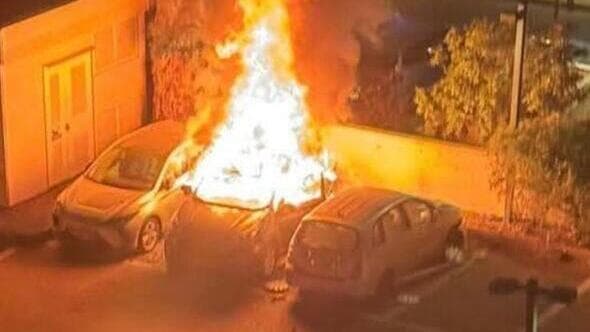 זירת פיצוץ המטען בנתניה