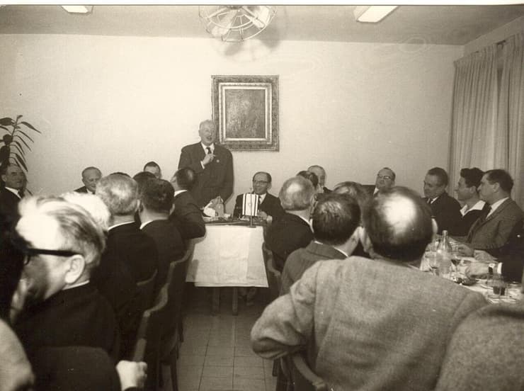 בגין עם הגנרל פייר קניג, מרשל צרפת וידיד ישראל (שנות ה-50)