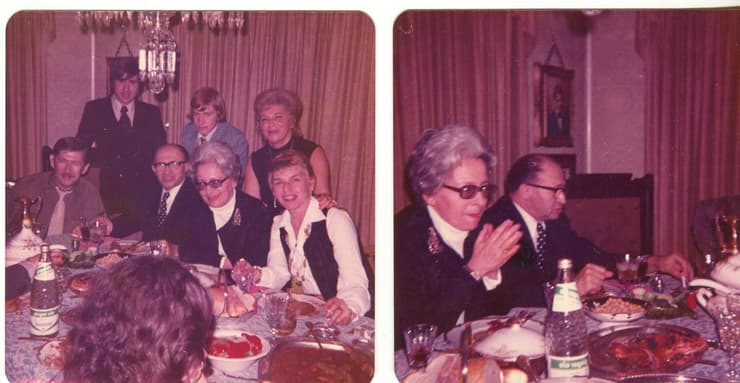 מנחם ועליזה בגין באירוע בשנות ה-60 