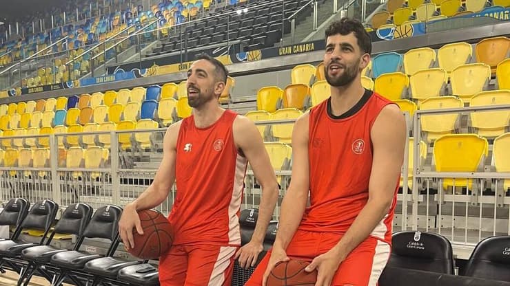 בר טימור ותומר גינת האימון הפועל ת"א