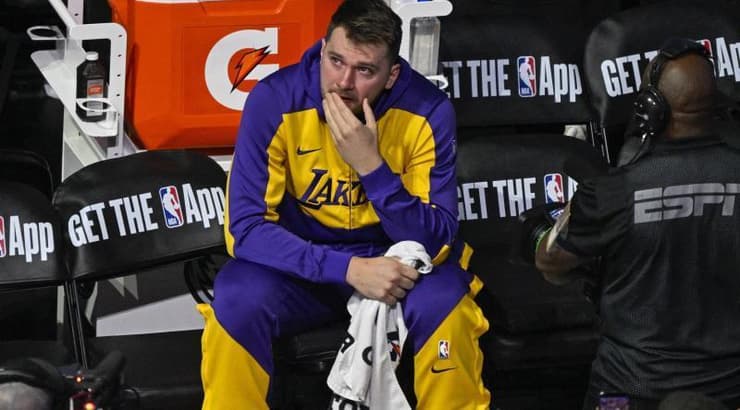 לוקה דונצ'יץ' מתרגש (רויטרס) לוקה דונצ'יץ' מתרגש