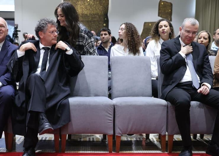 טקס השבעת 35 שופטים חדשים בבית הנשיא