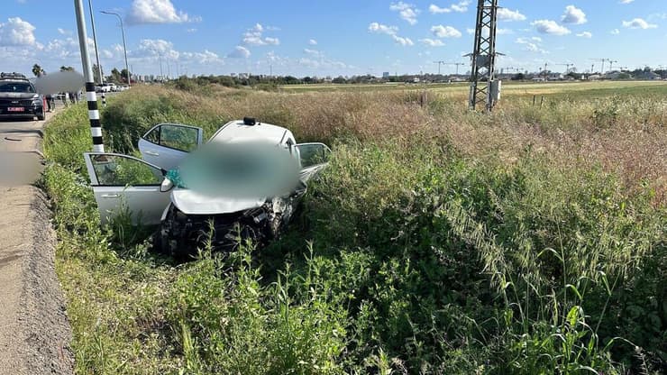 תאונת דרכים בין 2 כלי רכב בכביש 4404 סמוך ליגל