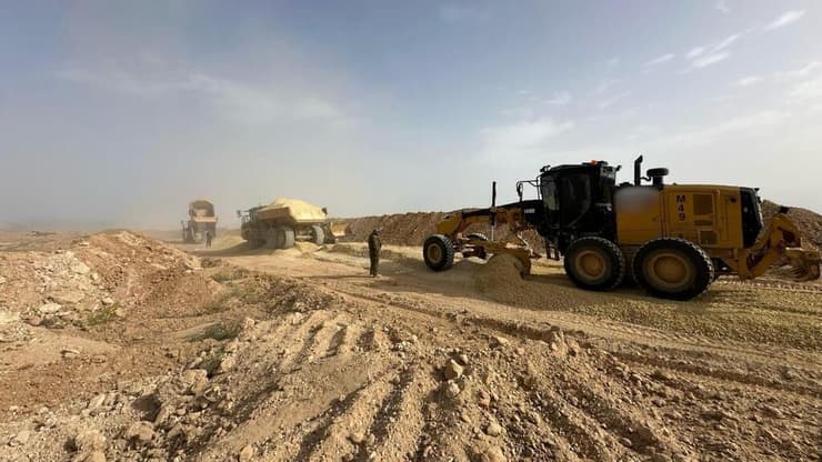 תחילת העבודות למיסוד מסדרון מורג