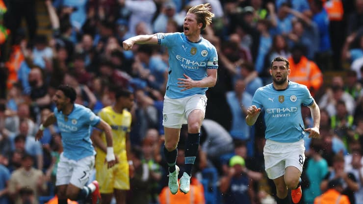 הוביל את המהפך. דה בריינה (צילום: Reuters/Lee Smith) דה בריינה