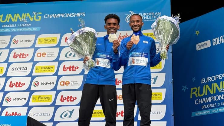 אייליה וטפרי על הפודיום