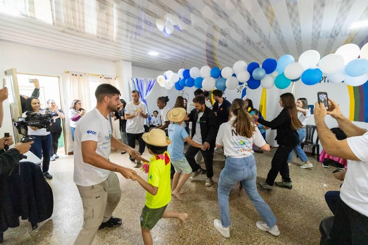 צילום: באדיבות הקונסוליה הישראלית בקולומביה 30 לוחמי צה"ל משוחררים מתנדבים בקולומביה