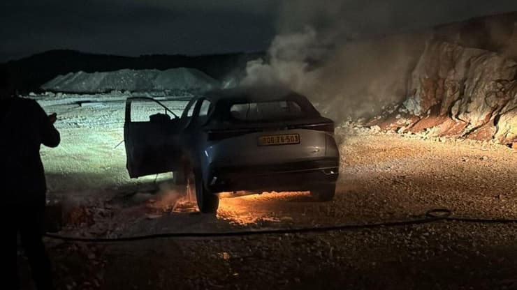 הרכב שעל פי החשד שימש את החשודים ברצח בסכנין