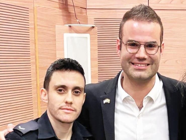 רס"ל רוי אוחנה עם ח"כ יוראי להב־הרצנו