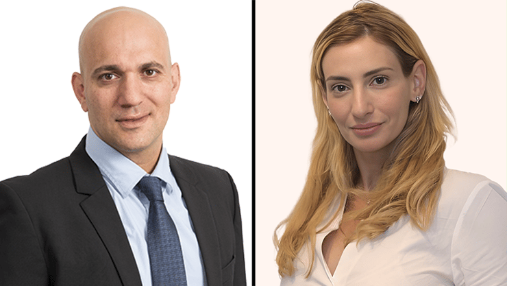 מיכל מגידו ועו"ד אלעד שולמן (צילומים: ניר שמיר, אופיר אייב) מיכל מגידו ועו"ד אלעד שולמן
