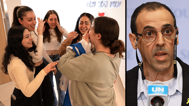 אלי שרעבי שורד השבי נואם באו"ם