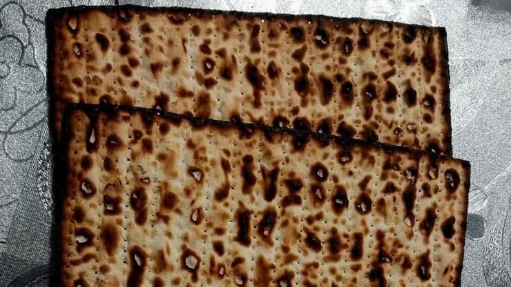 מצה שרופה של מצות יהודה