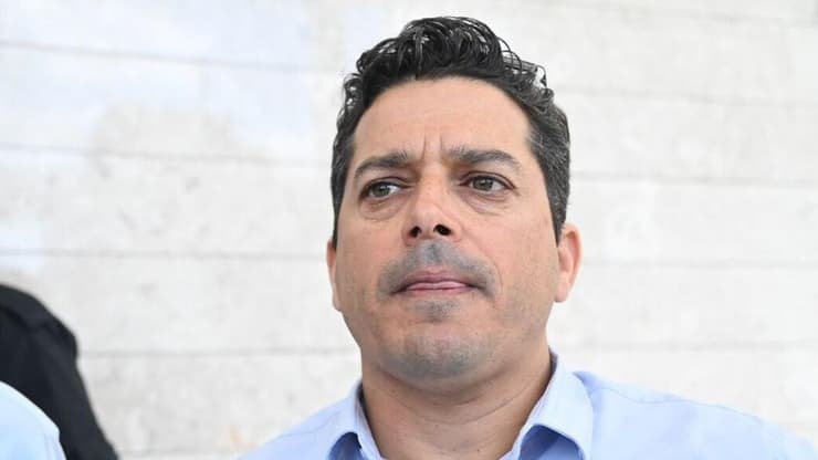 השר עמיחי שיקלי בביהמ"ש המחוזי בלוד - דיון הארכת מעצרו של איש שב"כ החשוד שהדליף מידע סודי לעיתונאים ולשר שיקלי