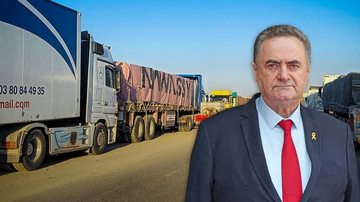 השר כ"ץ (צילום: REUTERS/Stringer, Menahem Kahana/AFP) השר כ"ץ