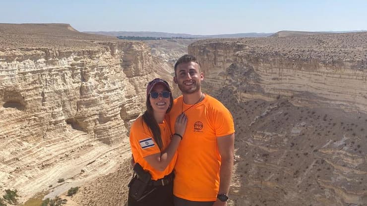 נויה נקלר ובן זוגה רועי מימון ז"ל