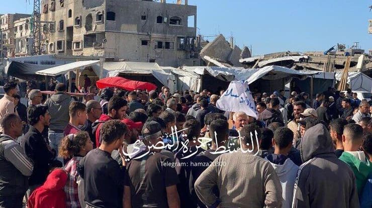 מתמודד גם עם הפגנות מבית. מחאה נגד חמאס בבית לאהיה מחאה נגד חמאס בבית לאהיא