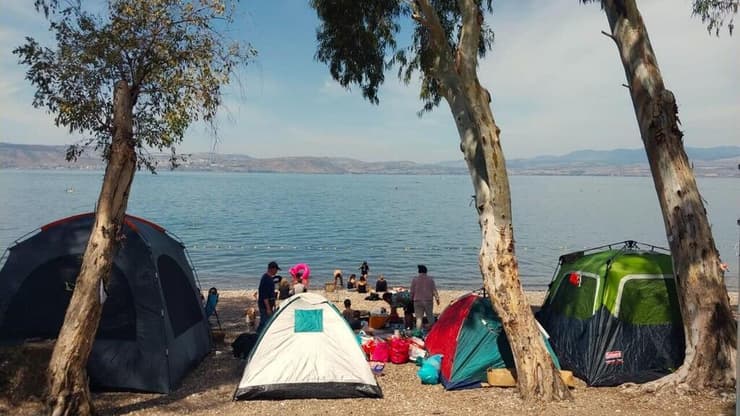 צילום: נועה אלפנדרי, איגוד ערים כינרת נופשים בחוף גופרה, כינרת