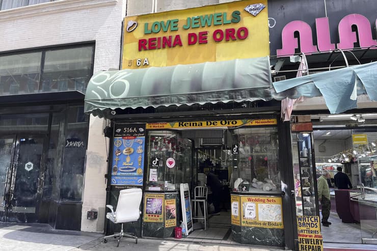 לוס אנג'לס מנהרה חנות תכשיטים שוד