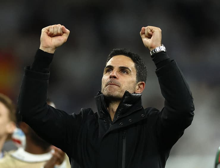 אולי הפעם. ארטטה (צילום: Images via Reuters/Lee Smith) ארטטה