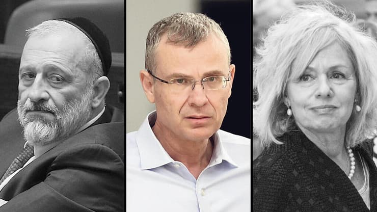 מימין: מיארה. מחכה לבר, לוין. רוב אוטומטי, דרעי. קטטה על הח"כ (צילומים: אלכס קולומויסקי, שלו שלום) |