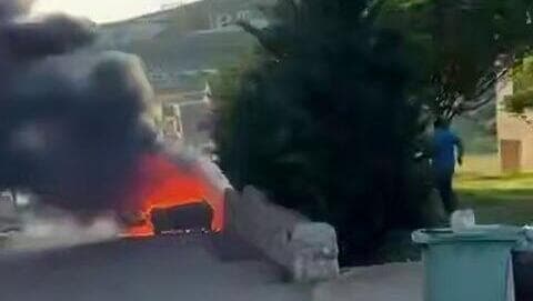 תקיפת כטב"מ לעבר רכב בלבנון