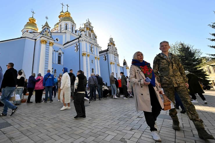 חג פסחא טקס קייב אוקראינה