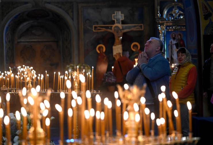 חג פסחא טקס קייב אוקראינה