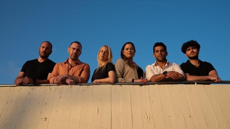 מובילי הארגון "מגן דור": עומר, נריה, שירה, טל, תומר ושמואל (צילום: יובל חן) כנס חירום עוצרים את קריסת מערך המילואים בהשתתפות - עומר אשר, נריה זדה, שירה סיבוני , טל גולדמן, תומר וינר ושמואל ליפל