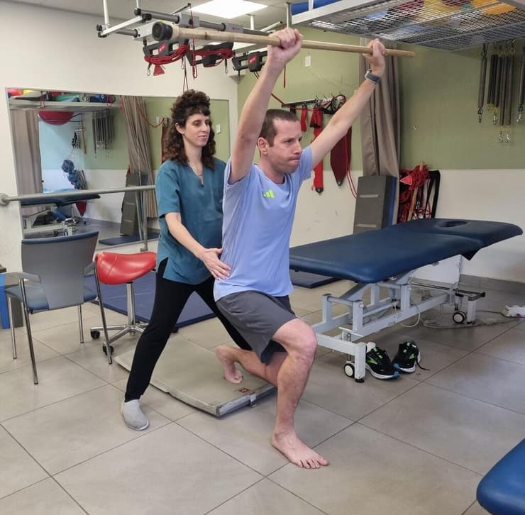 בבית החולים השיקומי "רעות"     