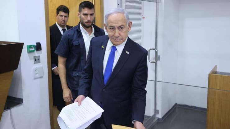 התצהיר הוגש בזמן עדות נתניהו. "רה"מ ניסה לכפות חו"ד שניסח" (צילום: מוטי קמחי) עדות נתניהו בתיקי האלפים